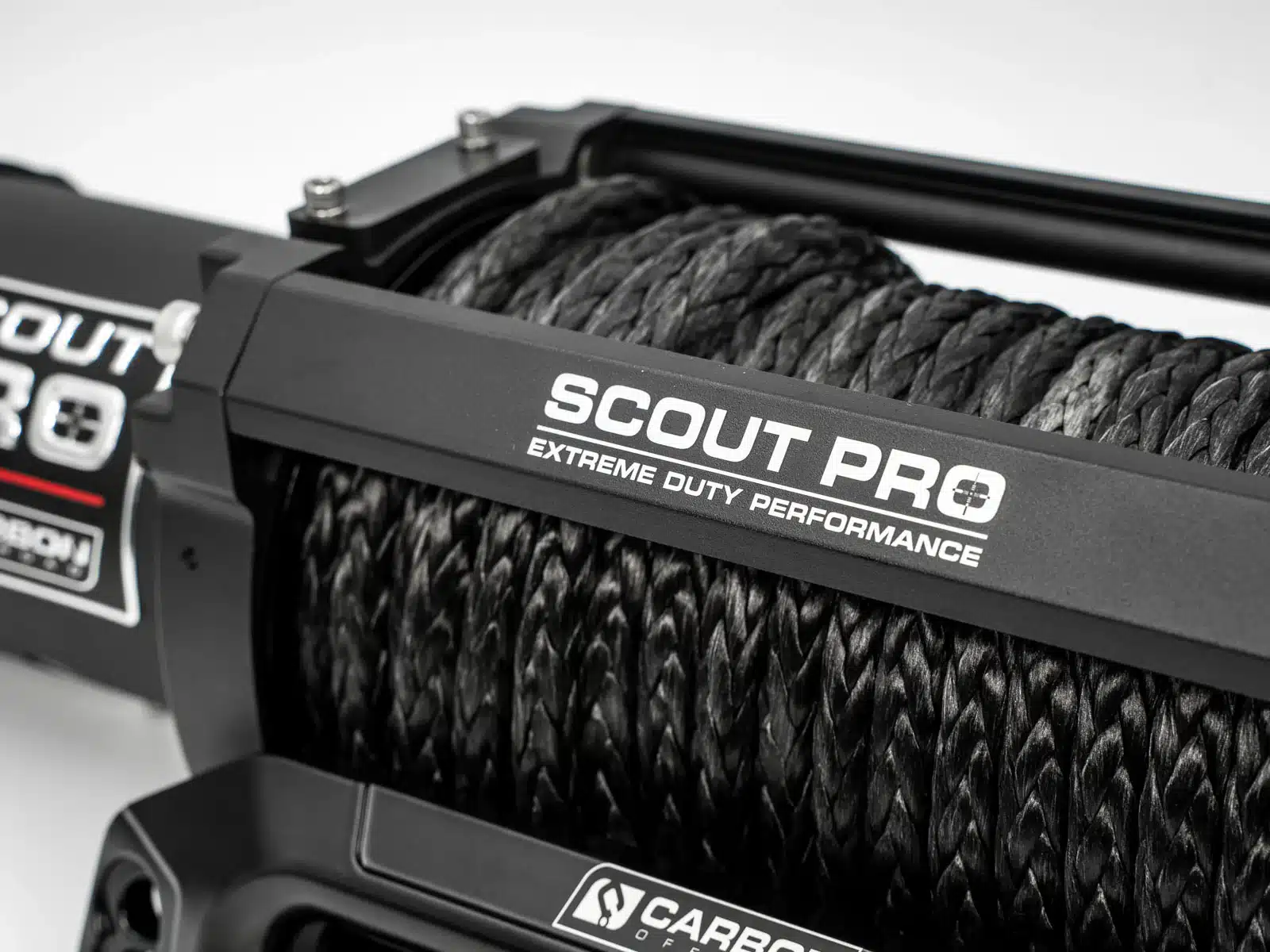 Carbon Scout Pro - 15000lb Winch V3 With Mega Pro Hook (The Ultimate Heavy Duty Winch) - Image 3